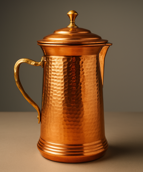 HammerCopper — El Dövmesi Klasik Bakır Sürahi